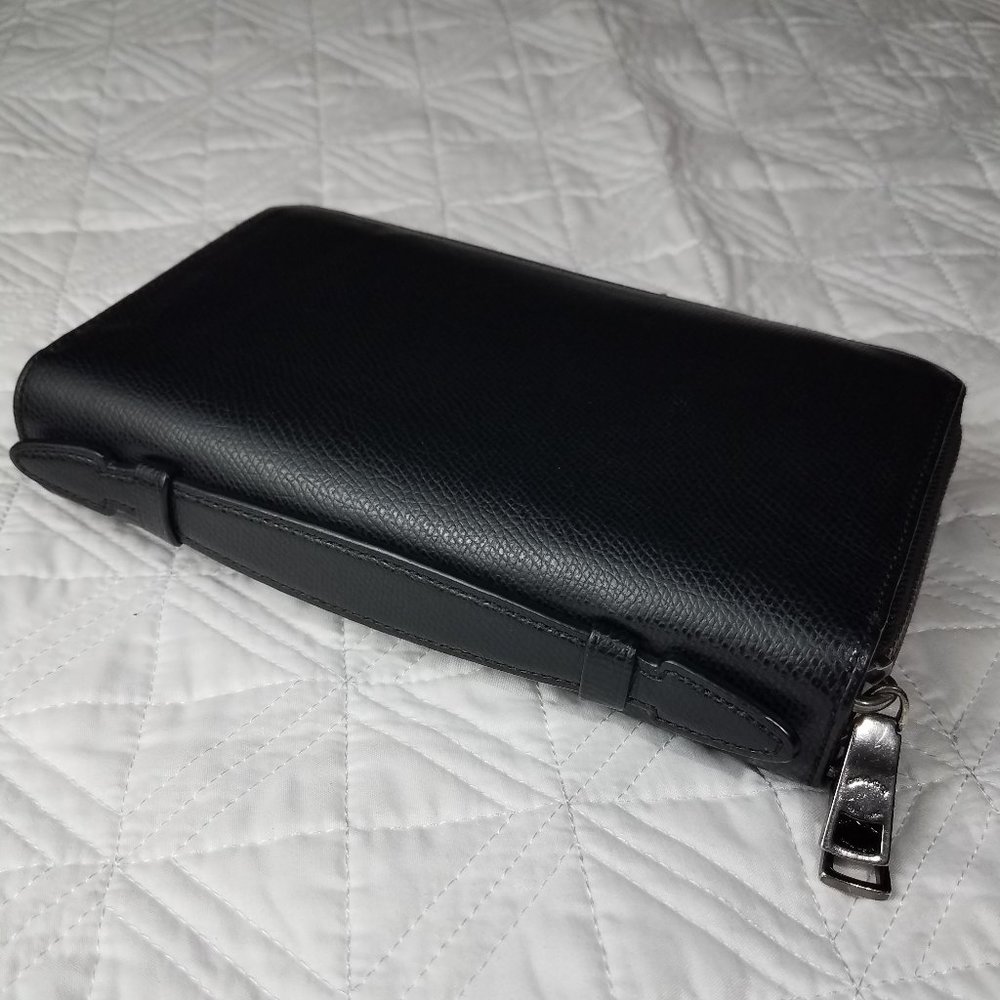 COACH Double Zip Travel Organizer Wallet